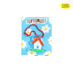 Alternative view of HOME TINY KEYCHAIN