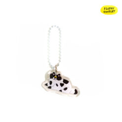 PANDA CAT TINY KEYCHAIN