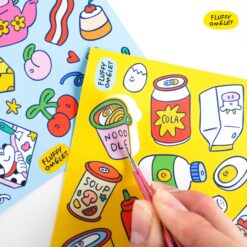 Alternative view of YELLOW MINI PANTRY STICKER
