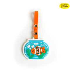 FISHTANK RUBBER NAME TAG